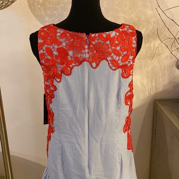 Nicole Miller gorgeous dress size 10 NWT - Picture 6 of 8